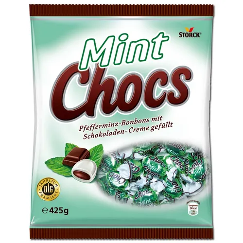 Storck Mint Chocs Pfefferminz Bonbons 425g