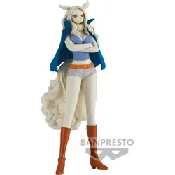 BANPRESTO One Piece - Wanda - Figurine DXF 17cm - Model Statuen, handgefertigte PVC-Figur von Wanda aus One Piece, ideal für Sammler und Anime-Fans, in versiegelter Verpackung geliefert.