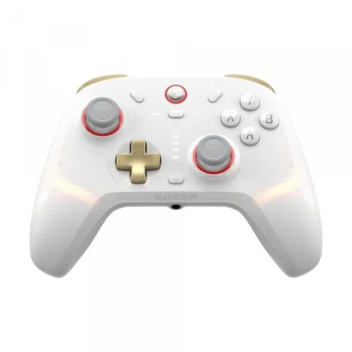 GameSir Cyclone 2 Controller Standard Edition Phantom White - Gaming-Zubehör mit Mag-Res TMR-Joysticks für höchste Präzision und analogen Hall-Effekt-Triggern für blitzschnelle Reaktionen. Universell einsetzbar mit Switch, PC, iOS und Android.