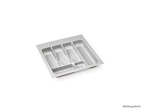 Naber Besteckeinsatz 2 für 600er Schrank - Praktischer Besteckkasten für 600er Schränke, aus langlebigem Kunststoff, ideal zur optimalen Organisation Ihrer Küchenschubladen.