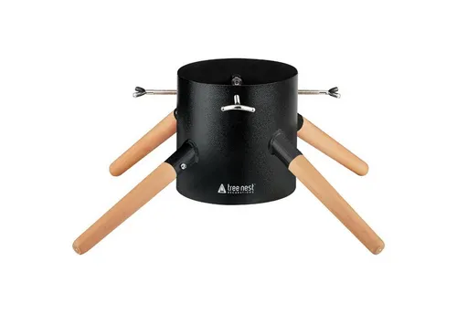 LuxusKollektion Christbaumständer Weihnachtsbaumständer Wassertank 3m 5-13cm Stamm Schwarz 20.5 cm