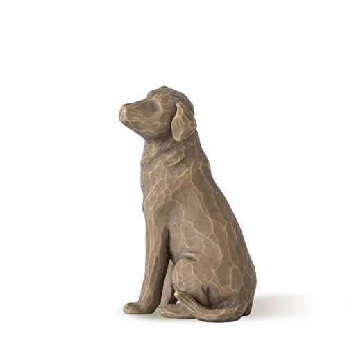 Willow Tree Love My Dog Dark Figurine von Willow Tree