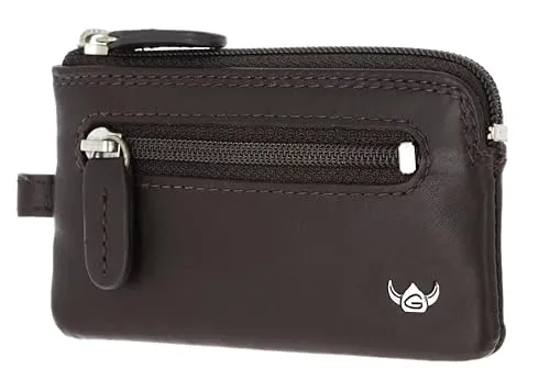 Golden Head Leder Schlüsselmäppchen Polo RV-Schlüsseletui 5112 Dunkelbraun