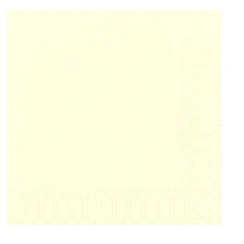 Duni Servietten Bio creme 24 x 24 cm - 20er Pack in beige von Duni