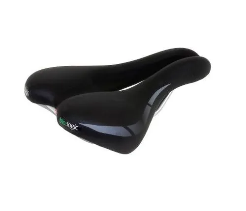 O-Zone Full Cut Wide Channel Touringsattel, schwarz - Fahrradsattel mit D2 Konstruktion und ARC-TECH gefederter Stützpunkt für optimalen Komfort und Luftstromkühlung.