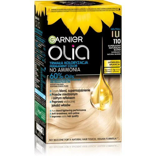 Garnier Olia Big Kit Permanent-Haarfarbe 110 Superlight Natural Blonde