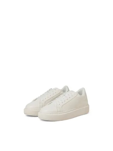 JACK & JONES Male Sneaker - Herren-Sneaker aus einfarbigem Polyurethan, ideal für lässige Looks und hohen Tragekomfort.