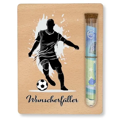 ZUKLA Verpackung für Geldgeschenke Fußball
