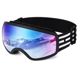 Skibrille für Kinder mit UV-Schutz und Anti-Fog-Funktion