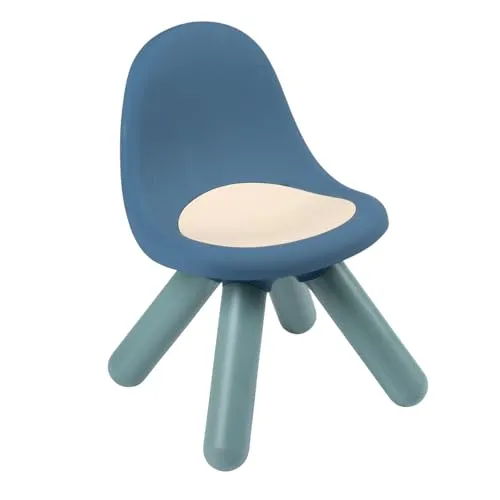 Smoby Little Kid Stuhl Nordic Blue – Design Kinderstuhl für Kinder ab 18 Monaten, für Innen und Außen, Kunststoff, ideal für Garten, Terrasse, Kinderzimmer