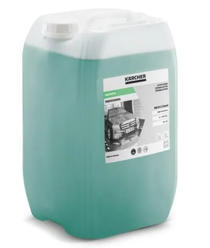 Kärcher RM 812 Aktivschaum 20 l - Reinigungsmittel für Pkw und Nfz mit schaumintensiver Formel, die Fett- und Ölverschmutzungen effektiv löst und den Lack schont. Ideal für SB-Waschplätze und Fahrzeugwaschanlagen.