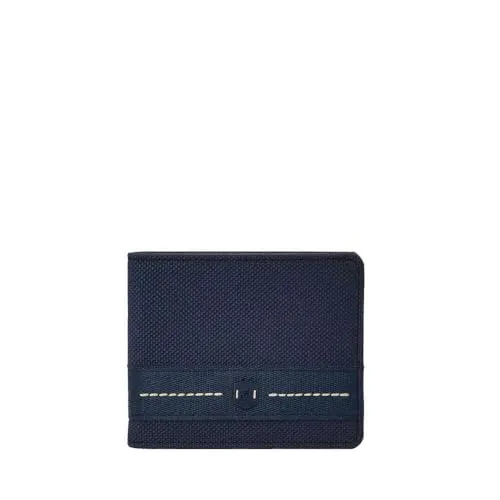 Fossil Kartenetui Bifold - Hochwertiges Etui aus Nylon und Leder mit 8 Fächern für Karten und Ausweise, ideal für den Alltag. Kompakt und praktisch, passt in jede Tasche.