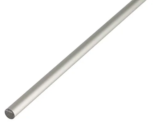 Alberts 15 x Rundstange Aluminium, silberfarbig eloxiert 1000 x 5 mm - Hochwertige Aluminium-Rundstangen für vielseitige Anwendungen, robust und langlebig. Ideal für Bauprojekte und kreative DIY-Ideen.
