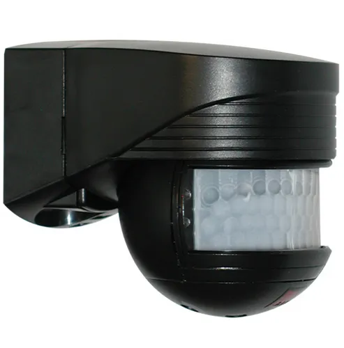 BEG Bewegungsmelder LC-Click 140 schwarz - Bewegungsmelder mit 140° Erfassungsbereich, ideal für Wandmontage. Mit einstellbarer Ansprechhelligkeit für optimale Lichtsteuerung und zuverlässige Bewegungserkennung.