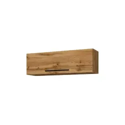 VCM Holzregal hängend Arila L - TV-Halterungen: Elegantes, platzsparendes Wandregal mit großer Klapptüre und drei Fächern für optimale Aufbewahrung.