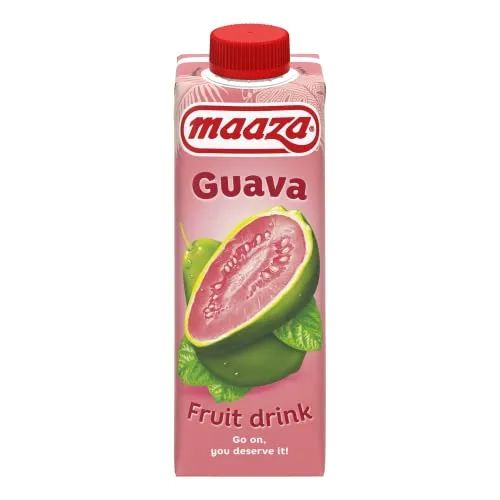 Produktbild Maaza Guava Fruit Drink, Fruchtsaft zum Genießen, 8 Packungen (8x330ml)