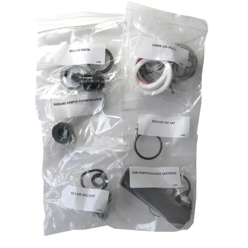 RockShox Kit-2059000075 Service Kit für Pike Solo Air - Fahrradwerkzeuge für umfassende Wartung, inklusive vieler Teile für verschiedene Modelle, ideal für detaillierte Servicearbeiten.