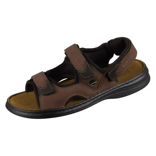 Josef Seibel Herren Franklyn 10236 Sandalen, Braun (Brasil/Schwarz) - Wanderschuhe: Hochwertige Sandalen mit Handstiched-Machart für extreme Flexibilität und Komfort. Ideal für Freizeit und Wanderungen.