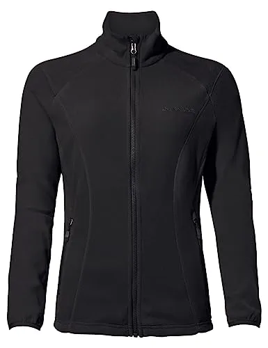 Vaude Women's Rosemoor Fleece Jacket II - Warme Fleecejacke für Damen in Schwarz - Funktionsjacke für Wanderungen, Größe 46, aus atmungsaktivem Polartec-Material für optimale Wärme und Komfort. Ideal für Outdoor-Abenteuer!