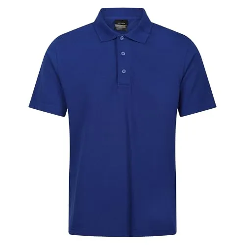 Regatta Professional Herren Mens Pro 65/35 Short Sleeve Polo T Shirt Polohemd, Blau, XXL