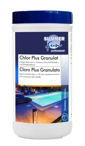 SUMMER fun Chlor Plus 1kg von Summer Fun