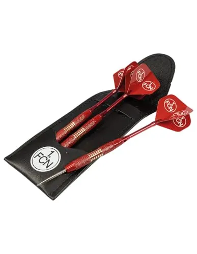 1. FC Nürnberg Steeldart Set rot