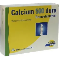 CALCIUM 500 dura Brausetabletten 100 St. von Cooper Consumer Health