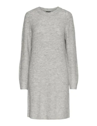 PIECES Pcellen Ls O-Neck Knit Dress Noos Bc