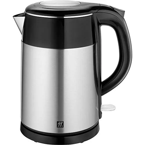 ZWILLING Wasserkocher - 1,2 Liter, 1.550-1.850 Watt, Edelstahl und BPA-frei, schnell kochend und sicher mit automatischer Abschaltung