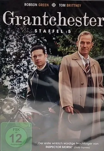 GRANTCHESTER Staffel 5 - 2 DVD Neuheit 2025 - Filme: Entdecken Sie die spannende 5. Staffel der beliebten Fernsehserie Grantchester auf DVD, ideal für Serienliebhaber und Fans von Krimigeschichten.