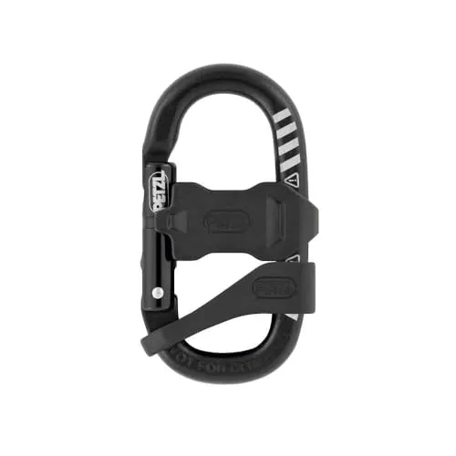 PETZL Mini-Karabinerhaken für Mino Material in schwarz von Petzl