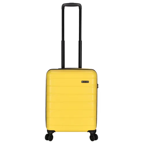 Kenorada Handgepäckkoffer Wave Spinner 55cm in gelb von KENORADA
