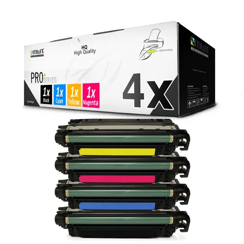 4X MWT kompatibel Toner für HP Color Laserjet Professional CP 5225 DN N ersetzt CE740A-43A 307A