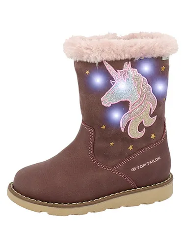 Tom Tailor Kinder Boots in Altrosa, Größe 31 - Wanderschuhe für Kinder von Tom Tailor - robust, mit wärmendem Textilfutter und rutschhemmender Sohle für sicheren Halt beim Spielen und Entdecken.