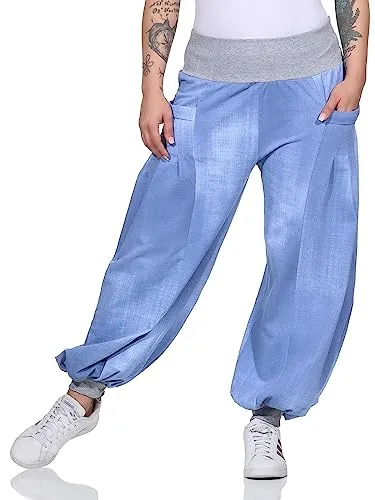 CLEO STYLE Trendige Haremshose im Jeanslook von CLEO STYLE