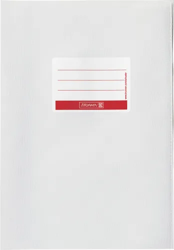 BRUNNEN Hefthülle A4 Plastik weiß Heftumschlag 10-4052400 von BRUNNEN