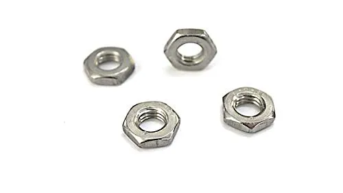 Stück Sechskantmuttern DIN 439 in weiß von KTH