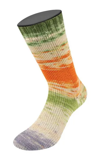 LANA GROSSA Meilenweit 100g Dusk Häkelwolle, 400 m