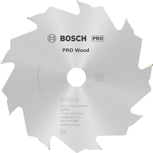 Bosch Professional Zubehör 2608640774 Kreissägeblatt Speedline Wood 9 130 mm