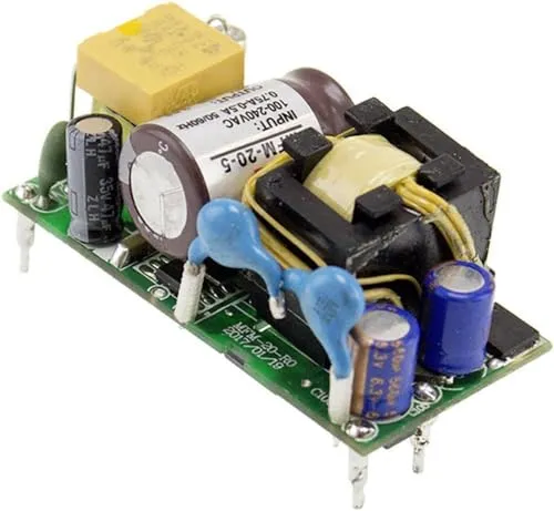 Mean Well MFM-20-5 AC/DC Stromversorgungsmodul, offen 5 V/DC, 4 A, Ausgangsspannung einstellbar