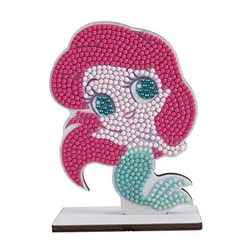 CRYSTAL ART Disney Figur mit Diamanten, Motiv: Die kleine Meerjungfrau