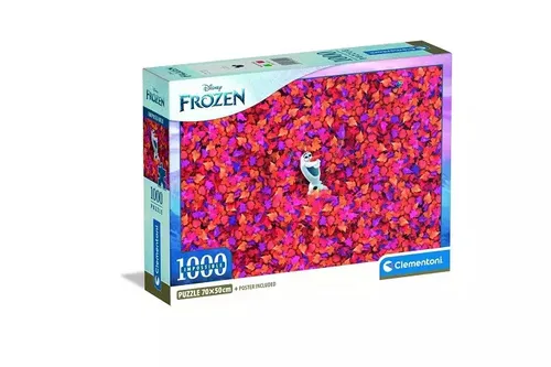 CLE puzzle 1000 Compact Imposible Frozen 39929 Clementoni 8005125399291