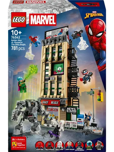 LEGO Spider-Man vs. Mysterio: Daily Bugle - 76342