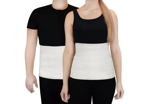 F&K-Mode Rückenbandage Rückenwärmer Wärme-Gürtel Wolle Merino AMG7, erwärmend