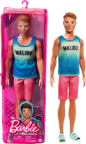 Mattel Barbie Ken Fashionista - Puppe im Malibu Tanktop