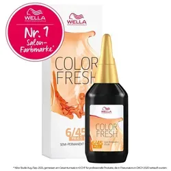 Wella Professionals Color Fresh 6/45 dunkelblond rot-mahagoni 75ml