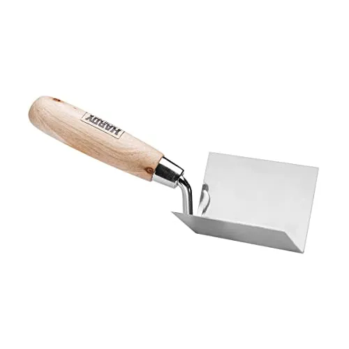 Hardy Inneneckenkelle 8 x 6 cm Serie 26 Eckenkelle Edelstahl, Holzgriff