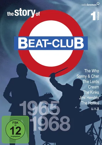 The Story of Beat-Club Volume 1 - 1965-1968 [8 DVDs] - Filme über die legendäre Musikshow, mit 8 DVDs voller Auftritte und Interviews aus den 60ern, ideal für Musikliebhaber.