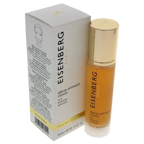 Eisenberg Gesichtsserum Trio-Molecular® - Innovatives Lifting Gesichtsserum (50 ml) für strahlende Haut, angereichert mit wertvollen Inhaltsstoffen wie Koffein und Kakao-Extrakt.