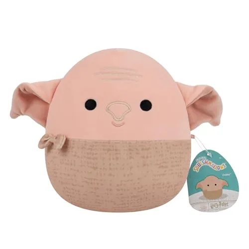 Jazwares Plüschfigur SQWB00162 - Squishmallows Harry Potter Dobby, 25 cm weich und kuschelig, ideal für Kinder ab 3 Jahren